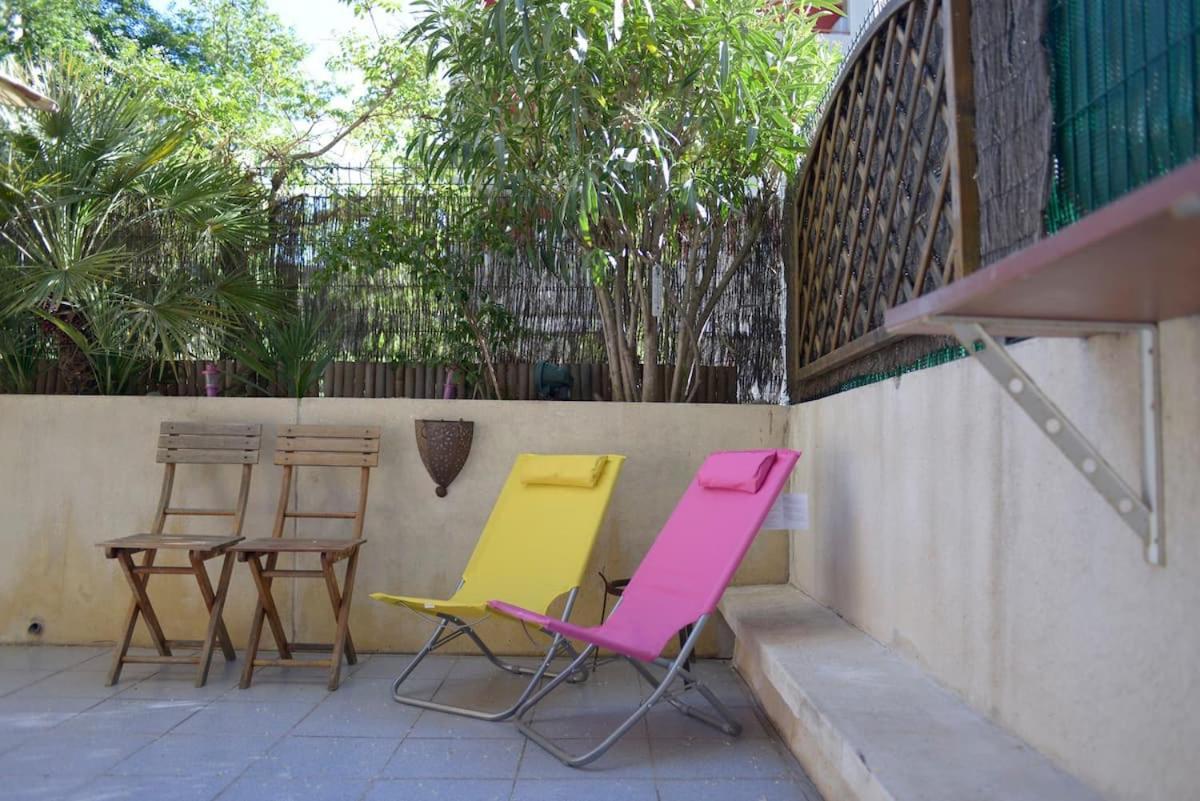 F3 Climatise-Terrasse 30 M2- Parking-Antigone Apartman Montpellier Kültér fotó